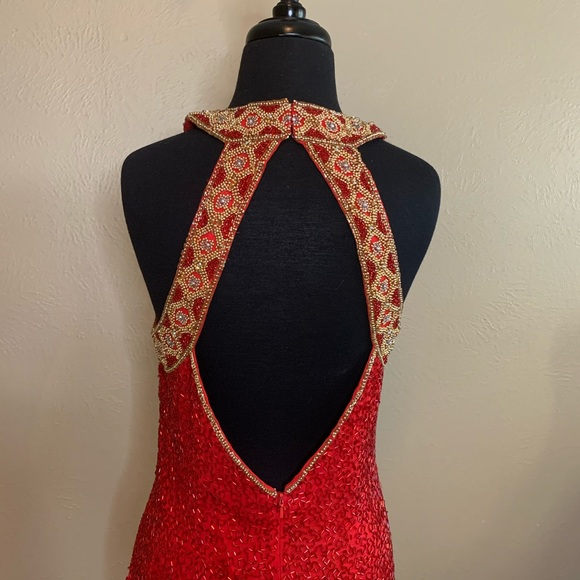 Vintage Beaded Dress - Picture 2 of 10